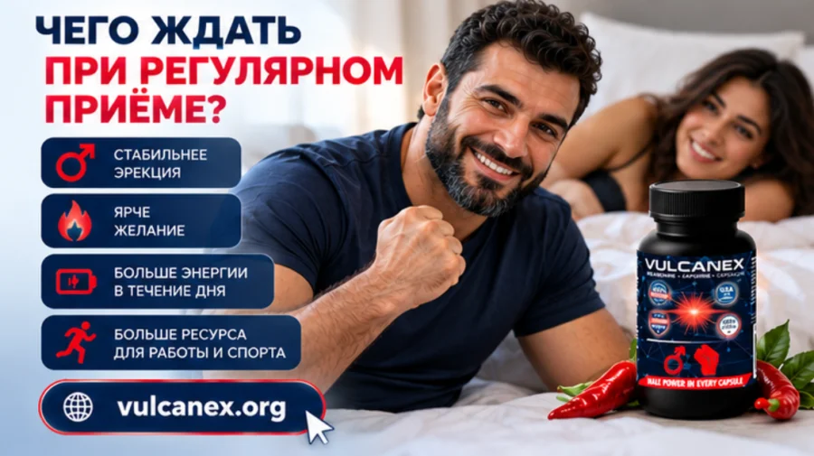 Vulcanex — курсовой приём для энергии и тонуса